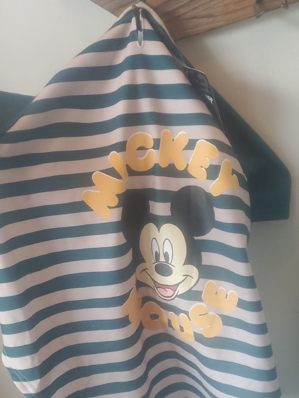 Striped Mickey Mouse Dog Polo Xxl